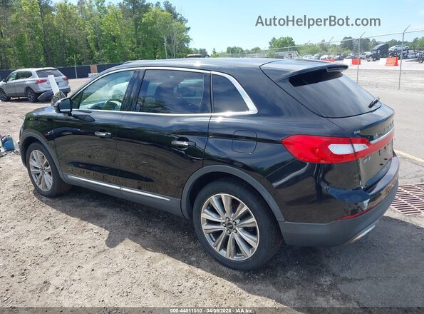 2LMPJ8LP5HBL46784 2017 LINCOLN MKX Black Tył lewy
