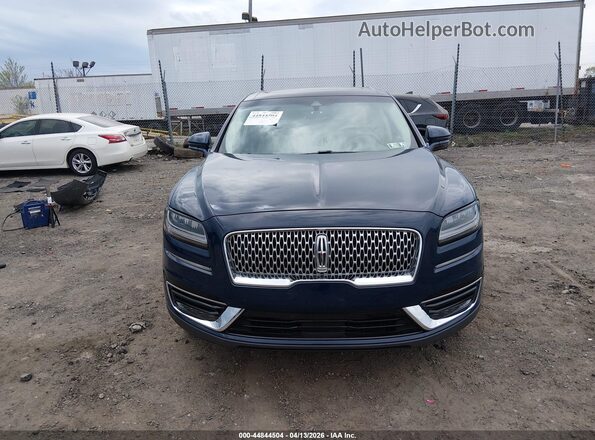 2LMPJ8LP6KBL46462 2019 LINCOLN NAUTILUS Blue Вид задньої частини салону