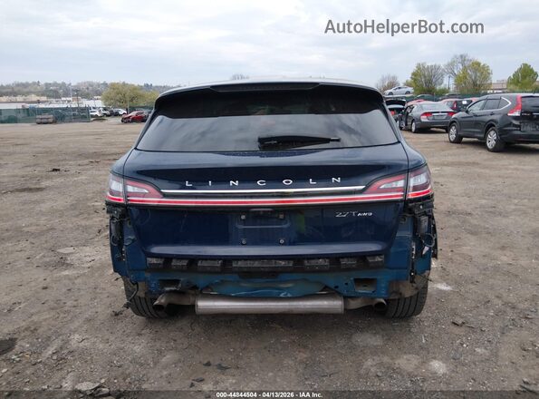 2LMPJ8LP6KBL46462 2019 LINCOLN NAUTILUS Blue 