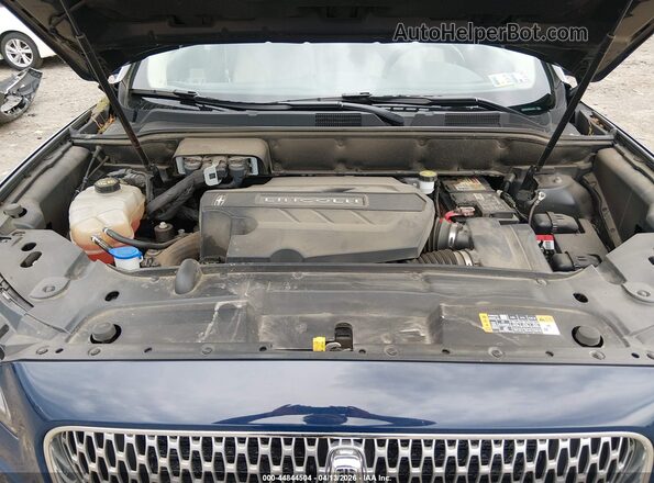 2LMPJ8LP6KBL46462 2019 LINCOLN NAUTILUS Blue Вид ззаду