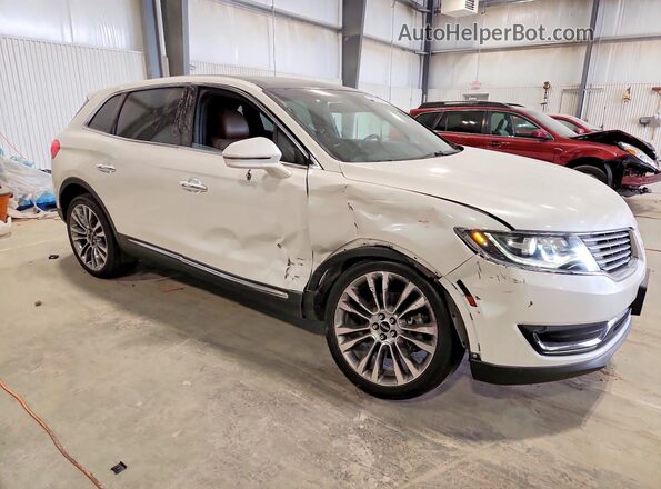 2LMPJ8LP8HBL28568 2017 LINCOLN MKX White Передня права чверть