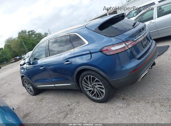 2LMPJ8LP8KBL42476 2019 LINCOLN NAUTILUS Blue Սալոնի 360 աստիճան տեսք