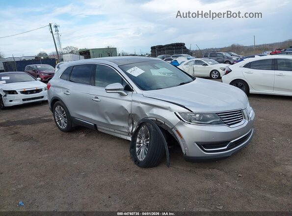 2LMPJ8LR1HBL33810 2017 LINCOLN MKX Silver Przód prawy