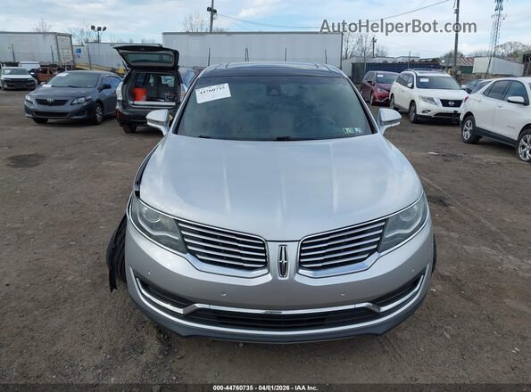 2LMPJ8LR1HBL33810 2017 LINCOLN MKX Silver Widok zestawu wskaźników