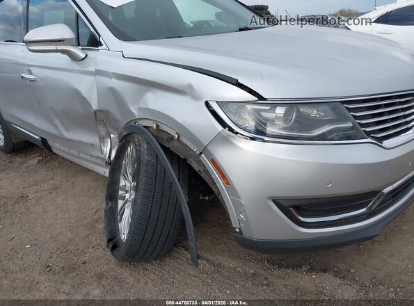 2LMPJ8LR1HBL33810 2017 LINCOLN MKX Silver Widok z przodu