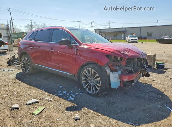 2LMPJ8LR1HBL45455 2017 LINCOLN MKX Red Front right
