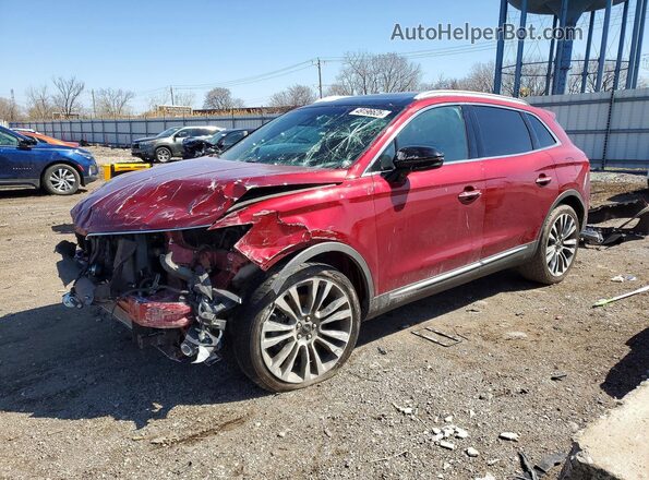 2LMPJ8LR1HBL45455 2017 LINCOLN MKX Red Front left