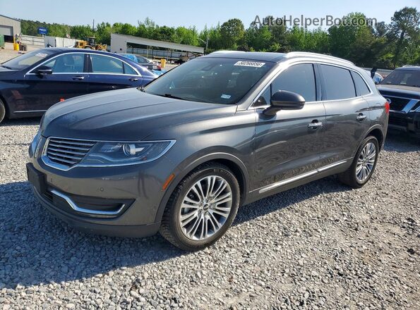 2LMPJ8LR5HBL11504 2017 LINCOLN MKX Gray Przód lewy