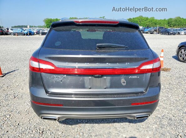 2LMPJ8LR5HBL11504 2017 LINCOLN MKX Gray Widok z tyłu