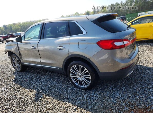 2LMPJ8LR7HBL24206 2017 LINCOLN MKX Beige Задня ліва чверть