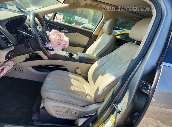 2LMPJ8LR7HBL24206 2017 LINCOLN MKX Beige Вид салону спереду