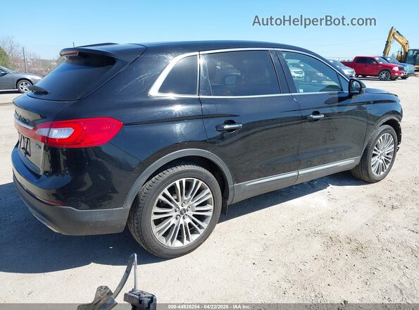 2LMPJ8LR7HBL45394 2017 LINCOLN MKX Black Rear right