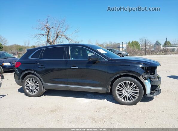 2LMPJ8LR7HBL45394 2017 LINCOLN MKX Black Rear interior view