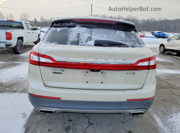 2LMPJ8LR7JBL13826 2018 LINCOLN MKX Кремовый Вид сзади