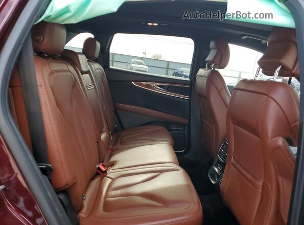 2LMPJ8LR8JBL29288 2018 LINCOLN MKX Бордовый Вид задней части салона