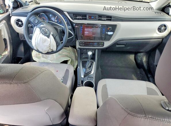 2T1BPRHEXHC841074 2017 TOYOTA LL Gray Vista del salpicadero