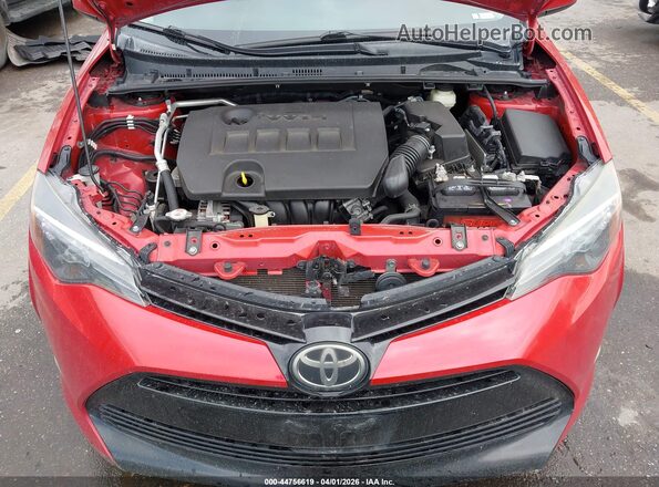 2T1BURHE0HC853890 2017 TOYOTA LL Красный Вид сзади