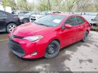 2017 Toyota Corolla Le Красный vin: 2T1BURHE0HC853890 2017 Toyota Corolla Le Красный vin: 2T1BURHE0HC853890