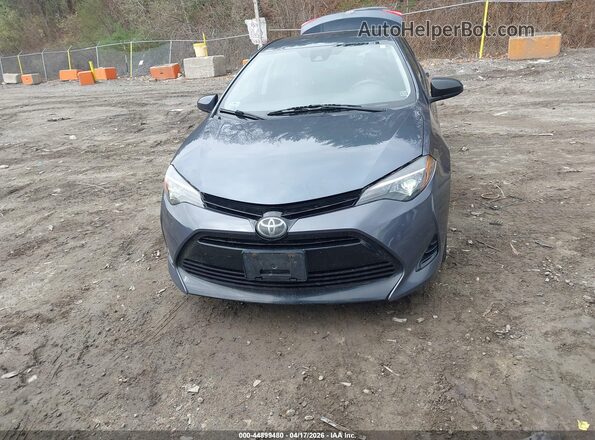 2T1BURHE2HC859478 2017 TOYOTA LL Серый Вид щитка приборов
