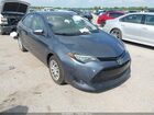 2018 Toyota Corolla Le Light Blue vin: 2T1BURHE3JC086137