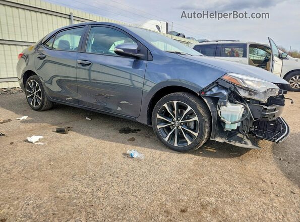 2T1BURHE3JC089779 2018 TOYOTA LL Gray Przód prawy