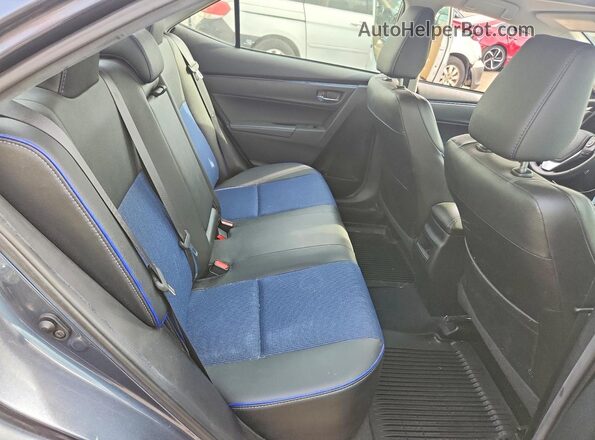 2T1BURHE3JC089779 2018 TOYOTA LL Gray Widok tylnych siedzeń