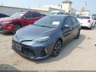 2019 Toyota Corolla Se Синий vin: 2T1BURHE3KC181735