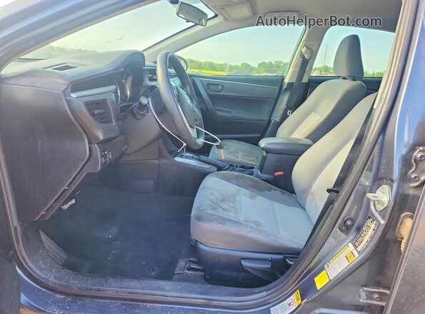 2T1BURHE4GC543725 2016 TOYOTA LL Blue წინა სალონის ხედი