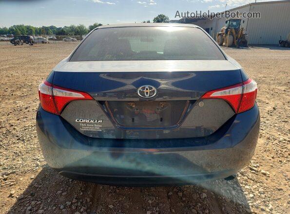 2T1BURHE4GC543725 2016 TOYOTA LL Blue უკანა ხედი