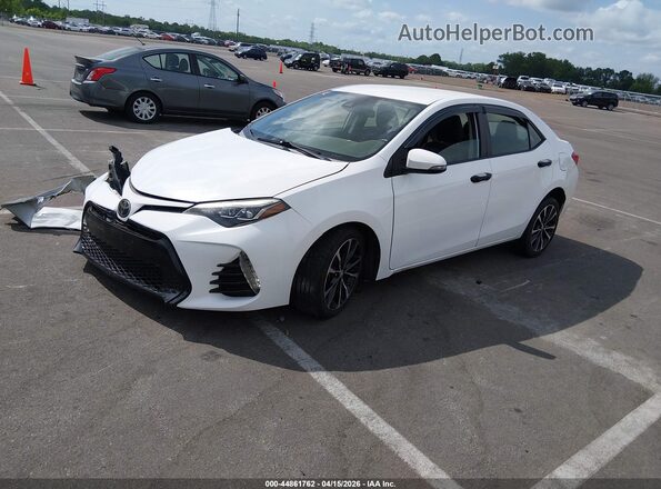 2T1BURHE4HC803204 2017 TOYOTA LL Белый Передняя левая четверть