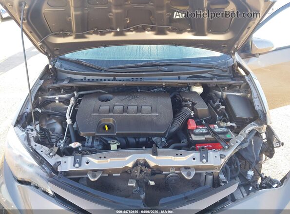 2T1BURHE4JC071811 2018 TOYOTA LL Gray Rear view