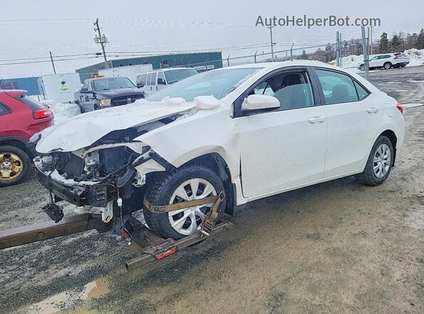 2T1BURHE4KC190492 2019 TOYOTA LL Белый Передняя левая четверть