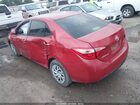 2017 Toyota Corolla Le Темно-бордовый vin: 2T1BURHE5HC963589