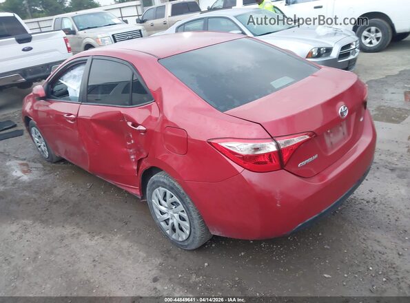2T1BURHE5HC963589 2017 TOYOTA LL Темно-бордовый Задняя левая четверть