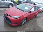 2017 Toyota Corolla Le Темно-бордовый vin: 2T1BURHE5HC963589