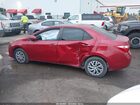 2017 Toyota Corolla Le Темно-бордовый vin: 2T1BURHE5HC963589