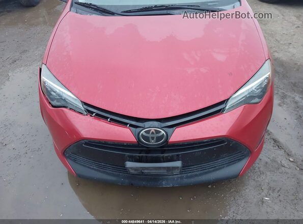2T1BURHE5HC963589 2017 TOYOTA LL Темно-бордовый Вид щитка приборов