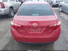 2017 Toyota Corolla Le Темно-бордовый vin: 2T1BURHE5HC963589
