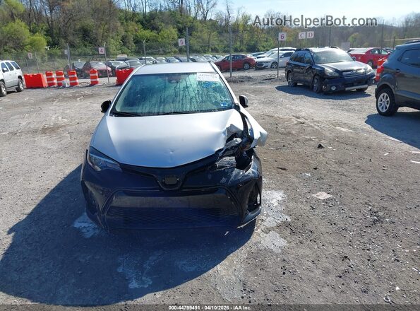 2T1BURHE6JC124475 2018 TOYOTA LL Silver Սալոնի հետևի տեսք