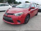 2016 Toyota Corolla Le Красный vin: 2T1BURHE7GC627263
