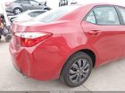 2016 Toyota Corolla Le Красный vin: 2T1BURHE7GC627263