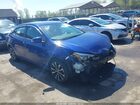 2017 Toyota Corolla Se Blue vin: 2T1BURHE7HC758341
