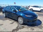 2017 Toyota Corolla Le Dark Blue vin: 2T1BURHE7HC824547