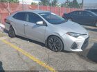 2018 Toyota Corolla Se Silver vin: 2T1BURHE7JC021968