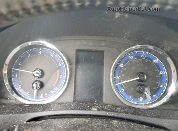2T1BURHE7JC066067 2018 TOYOTA LL Blue Vista del cuadro de instrumentos