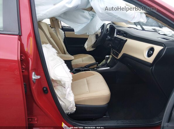 2T1BURHE8HC950285 2017 TOYOTA LL Red Widok wnętrza z przodu