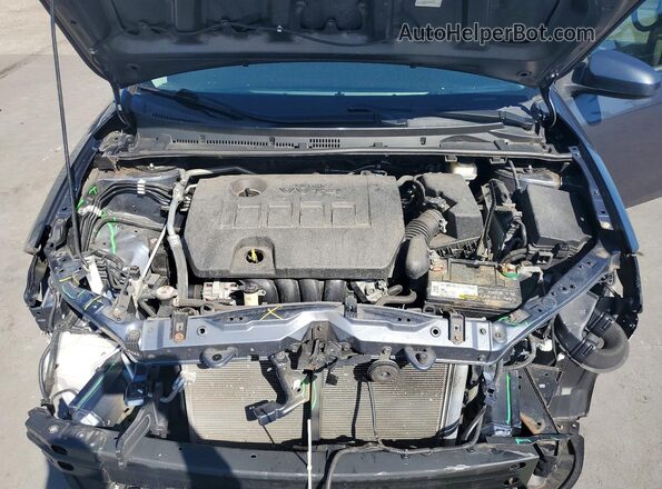 2T1BURHE8KC225082 2019 TOYOTA LL Синий Вид задней части салона