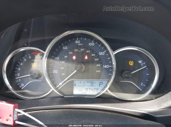 2T1BURHEXGC533099 2016 TOYOTA LL Gray Հետևի նստատեղերի տեսք