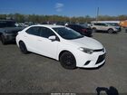 2016 Toyota Corolla Le White vin: 2T1BURHEXGC708306
