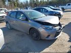 2016 Toyota Corolla Le Silver vin: 2T1BURHEXGC718754